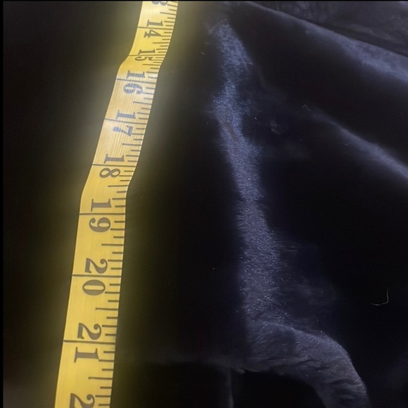 Vintage Sportowne Black Faux Fur Coat,Expressly for Dillards,size 6 - Picture 13 of 15